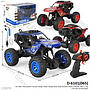 R/C Mobil Rock Crawler Diecast Charge + Kabel Charge Lampu Asap Extreme 2.4GHz 5 Channel 499-1 1 Ikat 4 Pcs Box Window @36