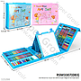 Alat Mewarnai Crayon Set 208 Pcs Super Mega Art Set Koper @16