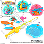 Pancingan Magnet Ikan Joran Model Udang + Keranjang Fun Fishing 1 Inner 64 Pcs Ktg PVC @128