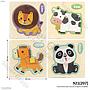 Puzzle Block Kayu 10x10 cm Ktg Shrink @600