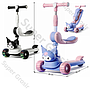 Scooter Roda 3 Kuromi + Tempat Duduk B/O Musik Lampu Kiddigo Box @8