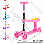 Scooter Roda 3 Roda Nyala + Tempat Duduk Scooter Speed Kiddigo Ktg Opp @10