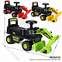 Tunggangan Truk Excavator B/O Musik Klakson Lampu Egen Koli @1
