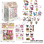 Sticker Karakter 25 Lembar Nono 1 Pack 20 Pcs Ktg Opp @600 