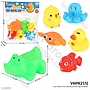 Vinyl Hewan 6 Pcs Little Yellow Duck Ktg PVC @192