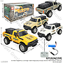 R/C Mobil Toyota Hilux 1:16 Charge + Kabel Charge Lampu Dinosaur World 27 MHz 4 Channel 1 Ikat 4 Pcs Box Window @36