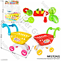 Trolley Belanja Buah Shopping Cart Ktg PVC @18