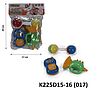 Baby Rattle Set HP dan Terompet Baby Rattles 1 Inner 168 Pcs Ktg PVC @336